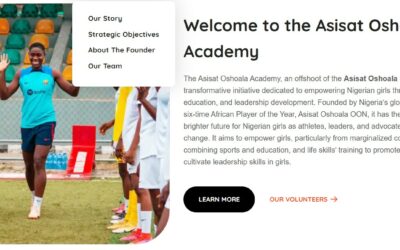 Playing On: Asisat Oshoala’s Fight to Give Nigeria’s Girls a Chance